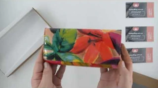 Стильный женский кошелек с цветочным принтом Helen Verde (Хелен Верде) 2030T