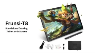 Frunsi-T8 Review: 8 inch Standalone Drawing Tablet