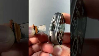HK Ultra One 4G Android SmartWatch 2024🔥 How to Insert Sim Card🧐#shorts #video #trending #short