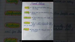 Moral values #moral #values #education #educationalvideo