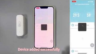 Smart WiFi Hygrometer Thermometer Sensor