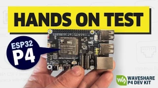 ESP32-P4 First Look! This Thing is a Beast!