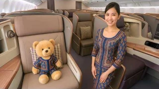 Singapore Airlines A350 Business Class Review | Brussels–Singapore 4K (Amazing Flight!)