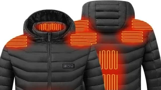 Куртка с подогревом от повербанка.