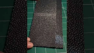 Клатч из кожи морского ската