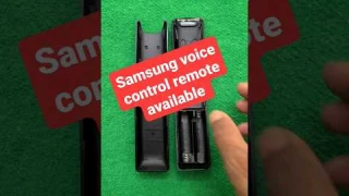 Samsung voice control remote. Model code:BN59-01312F. MADE IN INDONESIA #smasung #curved_remote