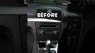 BMW Series 1 2008 Wireless Apple Carplay Android Auto Car Stereo Upgrade #bmw #androidauto #carplay