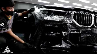 BMW X1 2022 -AS TPU PPF FilmTPU+Premium 180 Microns AutoClubติดตั้งฟิล์มใสกันรอยจังหวัดบุรีรัมย์