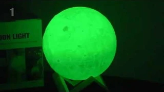 Ночник. Оригинальный светильник для дома в форме Луны Обзор товара Отзывы Купить Заказать