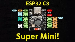 ESP32C3 - Super Mini ESP32 ¿Cómo usarlo?