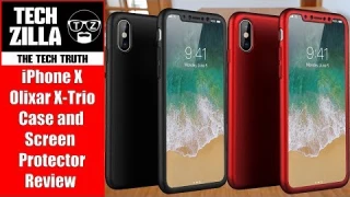 iPhone X Olixar X Trio Case and Screen Protector Review (4K)