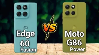 Motorola Edge 60 Fusion 5G Vs Motorola G86 Power 5G - Full Comparison 🔥