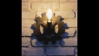 Поворотный настенный светильник в форме шестеренки - Cog wheel wall lamp