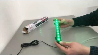 Обзор Распылитель воздуха со светодиодной подсветкой Xilong XL-P 25 см, led