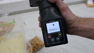 Калибровка влагомера зерна C-PRO