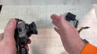 Фонарик налобный с сенсорным включением BL-W002-XPE 2 аккумулятора, ЗУ 220В -12В