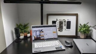 Quntis LED desk lamp 31.5 inch with eye care and touch controls #Qunitis #LED