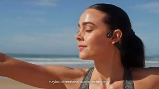 Bluetooth наушники HAYLOU PurFree BC01 с костной проводимостью