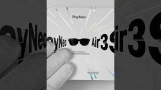 RayNeo Air 3s AR glasses unboxing! #asmr