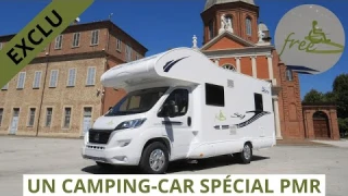 Un camping-car PMR exposé au SVDL