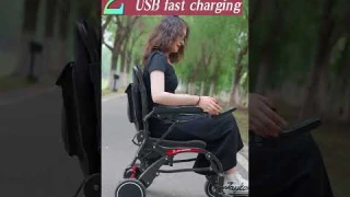 Carbon fiber lightweight electric wheelchair