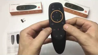 Универсальный Пульт-аэромышь G10S, 2,4 ГГц, с гироскопом и голосовым управлением
