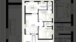 simple house plan design #housedesign #houseplans #homeplan #shorts