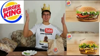 БУРГЕР КИНГ: ВОППЕР, БИГ КИНГ, КАРТОФЕЛЬ КИНГ ФРИ, ЛУКОВЫЕ КОЛЕЧКИ.