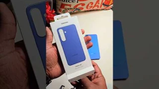 Samsung Galaxy S25 official silicone case unboxing! #samsung #unboxing #shorts #trending