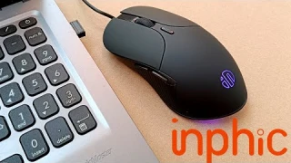 Обзор INPHIC B1 бесшумная игровая мышь