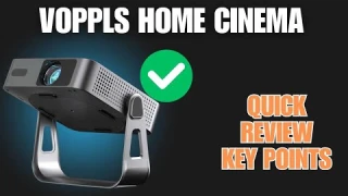 Great Budget Home Cinema Projector by VOPLLS