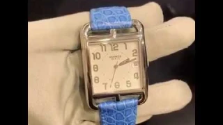 🔷 Montre Cape Cod HERMÈS en acier GM. Stainless steel Hermès watch 🔷