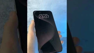 Всегда включенный экран (Always On Display) на iPhone 15 Pro
