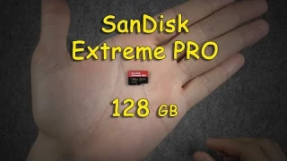 Обзор карта памяти SanDisk microSDXC Extreme Pro 128GB из Rozetka
