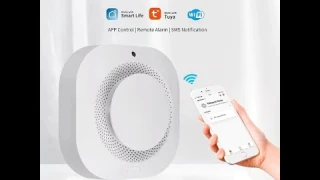 Smart Wifi Smoke Alarm And Fire Detector