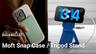 Обзор чехла Moft Snap Case MOVAS для iPhone 15 Pro и подставки-штатива Snap Phone Tripod