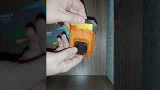 Картхолдер из кожи. Душевный подарок. #shorts