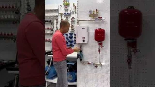 Правильная схема обвязки, подключения электро котла. #отопление #котел #стройка