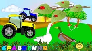 Сравнения и счёт. Развивающие мультики для детей