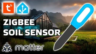 Zigbee датчик температуры и влажности почвы для растений, обзор, тест совместимости