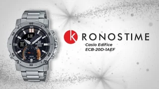 Обзор японских часов с Bluetooth Casio Edifice ECB-20D-1AEF - KronosTime.RU