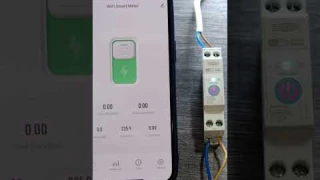 Автомат-онлайн счетчик электроэнергии TOMZN wifi TUYA