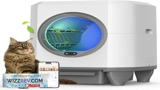 OROLEY Self Cleaning Litter Box Large Capacity Automatic Cat Litter Box