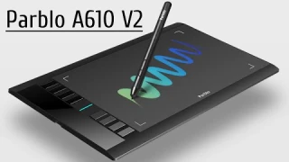 Графический Планшет  Parblo A610 V2, 10 х6 дюймов