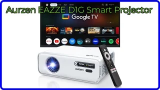 REVIEW (2025): Aurzen EAZZE D1G Smart Projector. ESSENTIAL details.