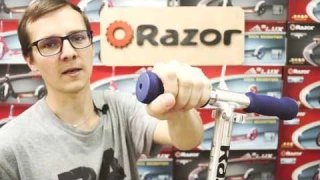 Обзор детского самоката с искрами Razor Spark.