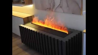 Современный паровой электрокамин Schones Feuer 3D FireLine 1000 в портале CUSTOM😉