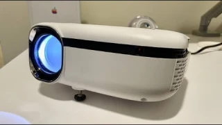 MOOKA WiFi Projector, 7500L HD Outdoor Mini Projector with Carrying Bag Review, 100% Recommneded