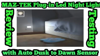 MAZ-TEK Plug-in Led Night Light