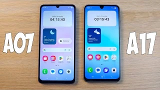 SAMSUNG GALAXY A07 VS GALAXY A17 - ЧТО ВЫБРАТЬ? ПОЛНОЕ СРАВНЕНИЕ!